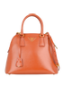 Pyramid Top Handle Bag, front view